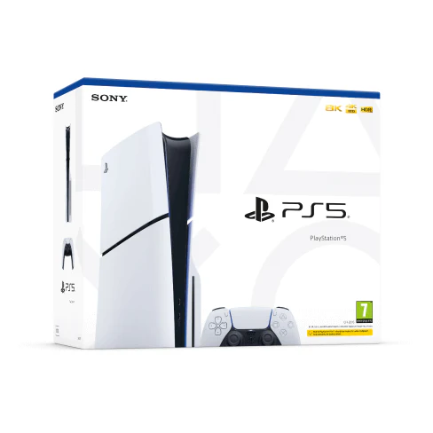 PlayStation 5 Slim Disc Edition Console 1TB